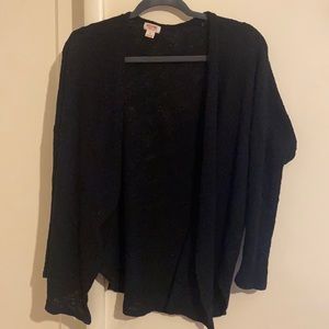 Black small target cardigan!